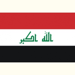 Flaga Iraku Naklejka.