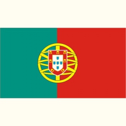 Flaga Portugalii. Naklejka.