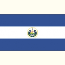 Flaga Salwadoru. Naklejka