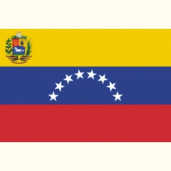 Flaga Wenezueli. Naklejka